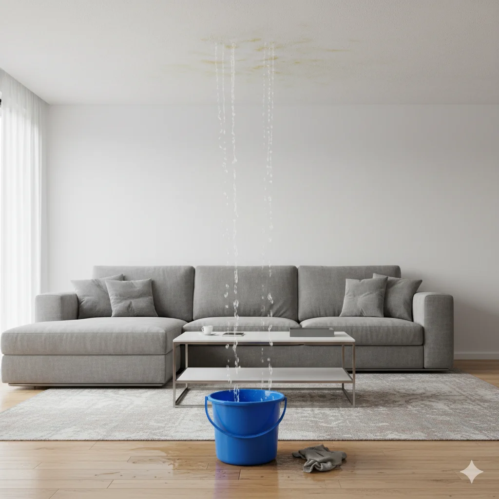 Intervention d'urgence pour fuite d'eau