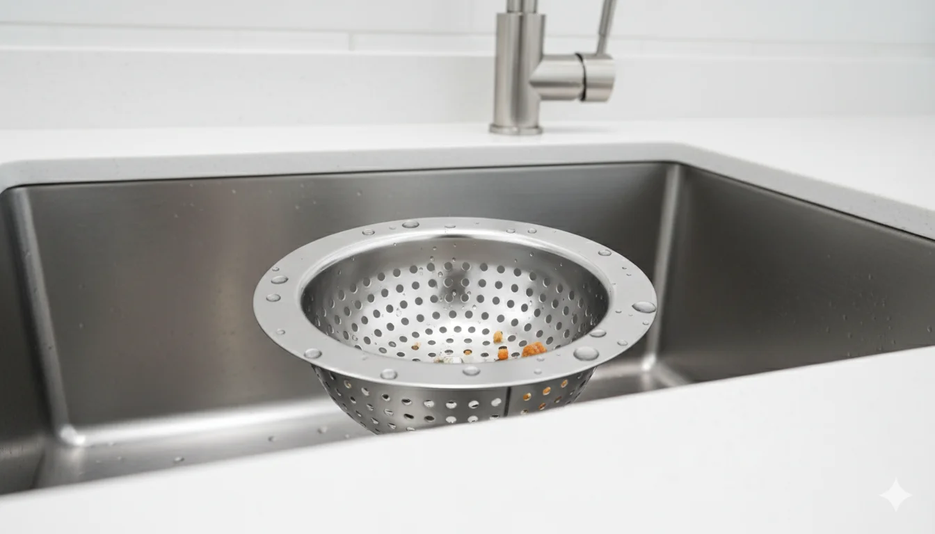 Prévention des bouchons d'évier