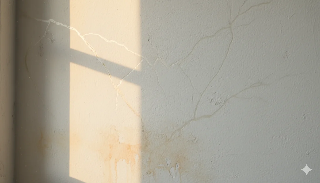 Signes d'une fuite d'eau